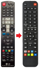 AKB73635409 LG afstandsbediening - productfoto
