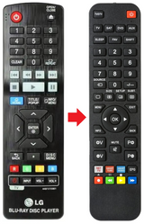 AKB73735801 LG afstandsbediening - productfoto