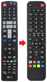 AKB73775602 LG afstandsbediening - productfoto
