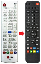 AKB73975716 LG afstandsbediening - productfoto