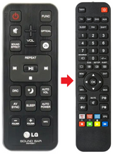 AKB74435311 LG afstandsbediening - productfoto