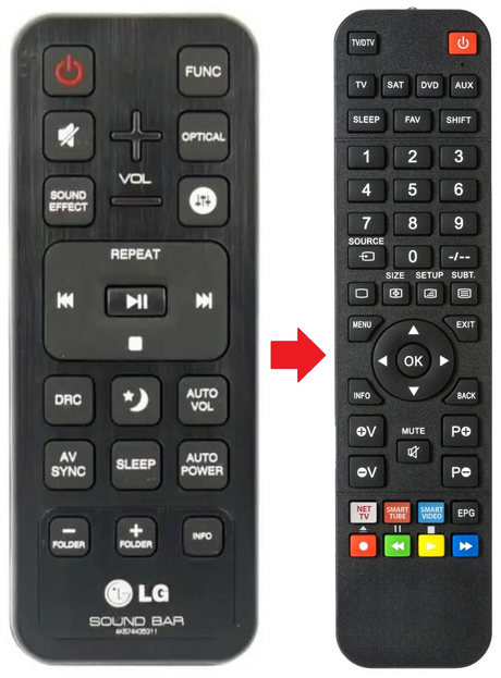 AKB74435311 LG afstandsbediening - productfoto
