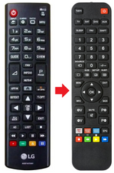 AKB74475472 LG afstandsbediening - productfoto