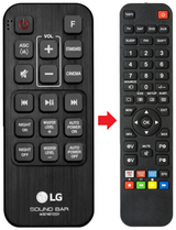 AKB74815331 LG afstandsbediening - productfoto