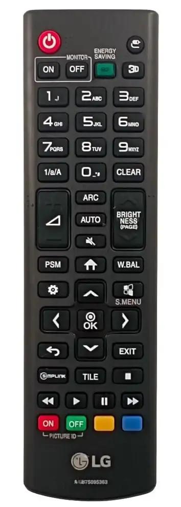 AKB75095363 LG afstandsbediening
