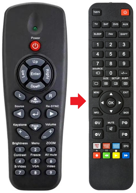 AKB76045803 LG afstandsbediening - productfoto