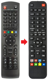 AKTV5550QLED-SMART AKAI afstandsbediening - productfoto