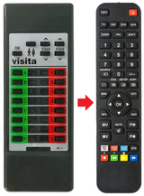 AL1 VISITA afstandsbediening - productfoto