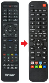 ALPHA-PLUS TIVIAR afstandsbediening - productfoto