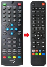 AQUARIUS-50USB AURA afstandsbediening - productfoto