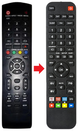 ASTV32S ALLSTAR afstandsbediening - productfoto