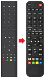ATV24 ASPES afstandsbediening - productfoto