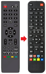 ATV43UHD ASPES afstandsbediening - productfoto