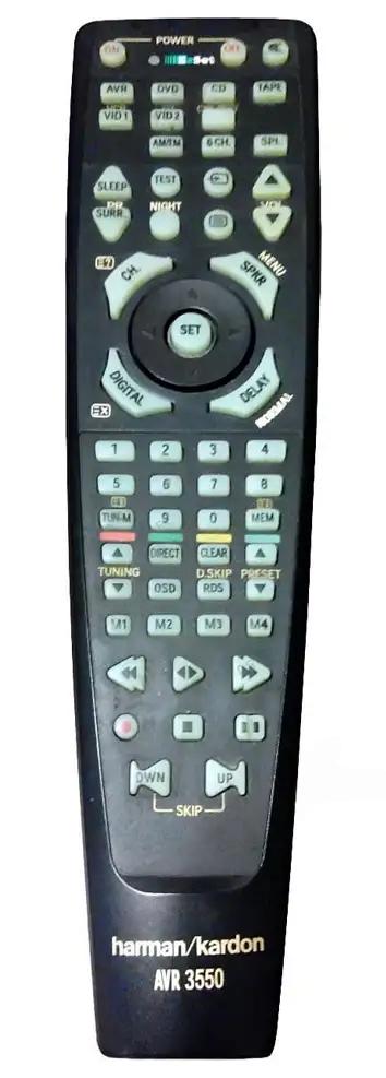 AVR3550 HARMAN KARDON afstandsbediening
