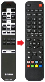 AX-396 YAMAHA afstandsbediening - productfoto