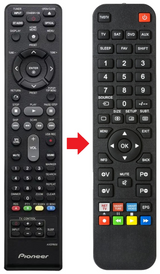AXD7625 PIONEER afstandsbediening - productfoto