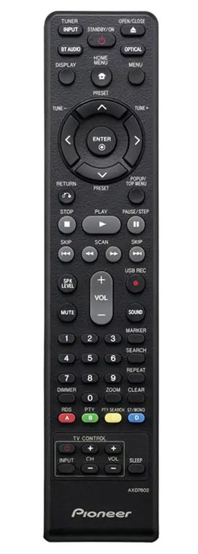 AXD7625 PIONEER afstandsbediening