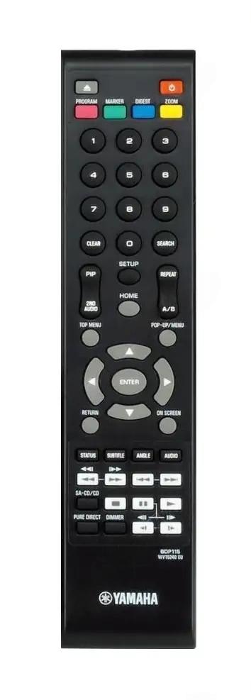 BD-S1067 YAMAHA afstandsbediening
