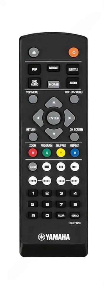 BD-S477 YAMAHA afstandsbediening