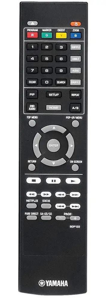 BDP122 YAMAHA afstandsbediening