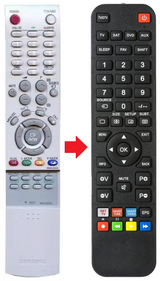 BN59-00454A SAMSUNG afstandsbediening - productfoto