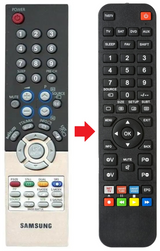 BN59-00471A SAMSUNG afstandsbediening - productfoto