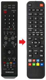 BN59-00516A SAMSUNG afstandsbediening - productfoto