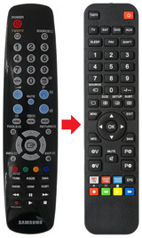 BN59-00684A SAMSUNG afstandsbediening - productfoto