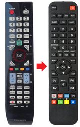 BN59-00935A SAMSUNG afstandsbediening - productfoto
