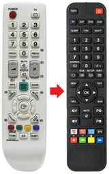 BN59-00943A SAMSUNG afstandsbediening - productfoto