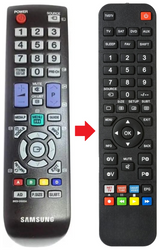 BN59-01005A SAMSUNG afstandsbediening - productfoto