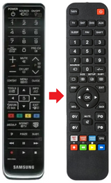 BN59-01054A SAMSUNG afstandsbediening - productfoto