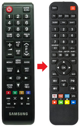 BN59-01175B SAMSUNG afstandsbediening - productfoto
