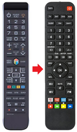 BN59-01236A SAMSUNG afstandsbediening - productfoto