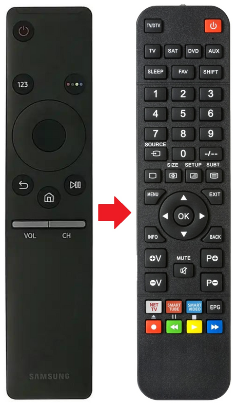 BN59-01259B SAMSUNG afstandsbediening - productfoto