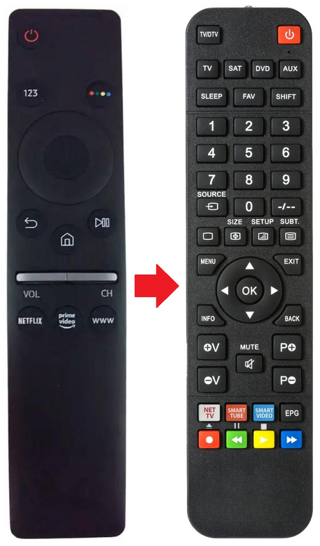 BN59-01310A SAMSUNG afstandsbediening - productfoto