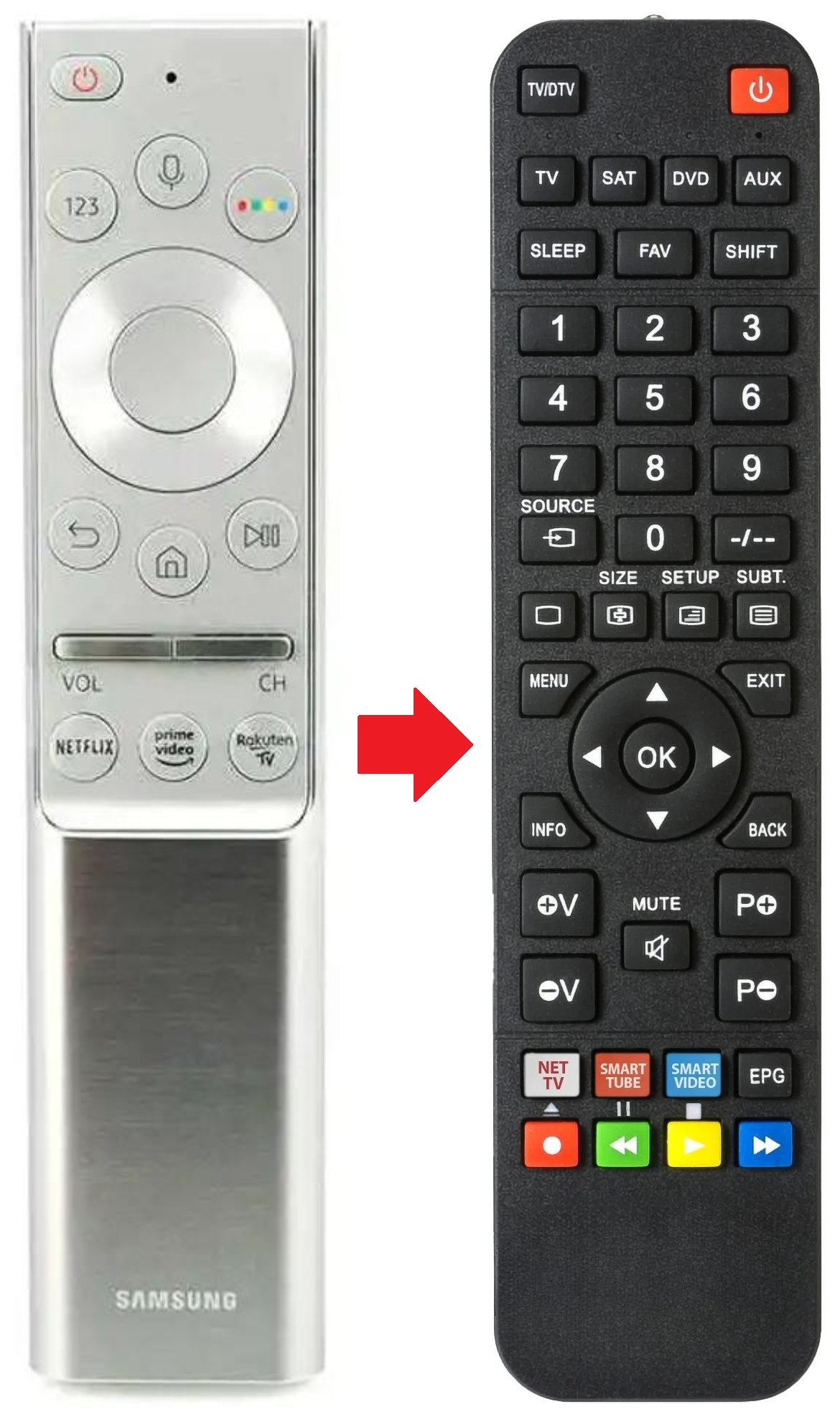 BN59-01311G SAMSUNG afstandsbediening - productfoto