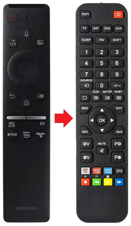 BN59-01312B SAMSUNG afstandsbediening - productfoto