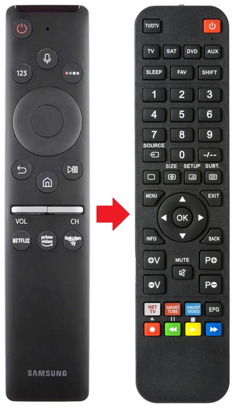 BN59-01312H SAMSUNG afstandsbediening - productfoto