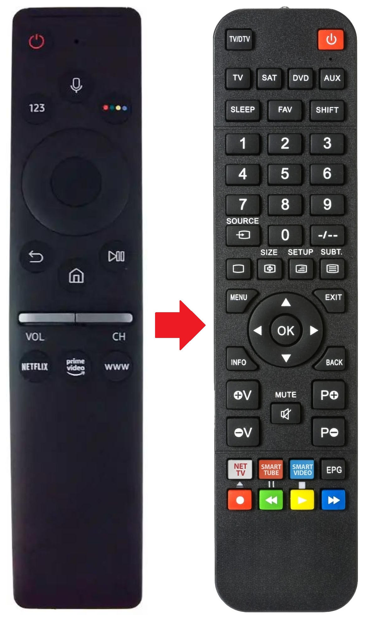 BN59-01312M SAMSUNG afstandsbediening - productfoto