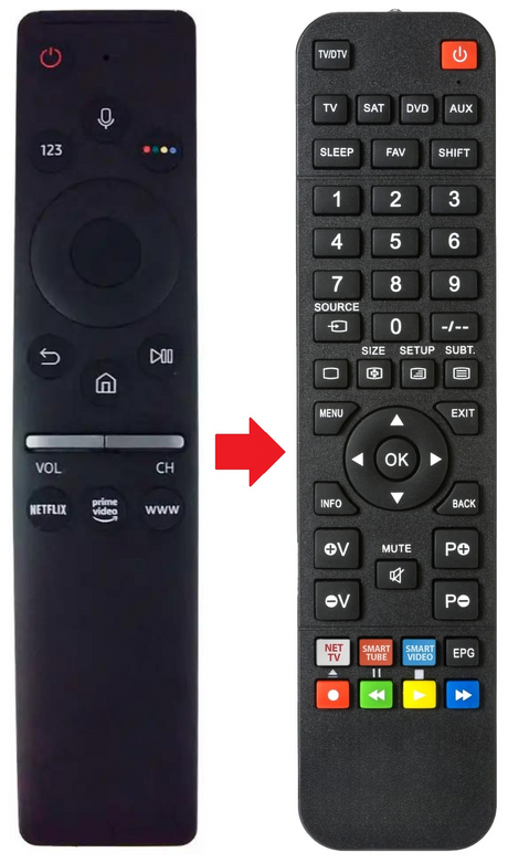 BN59-01312M SAMSUNG afstandsbediening - productfoto