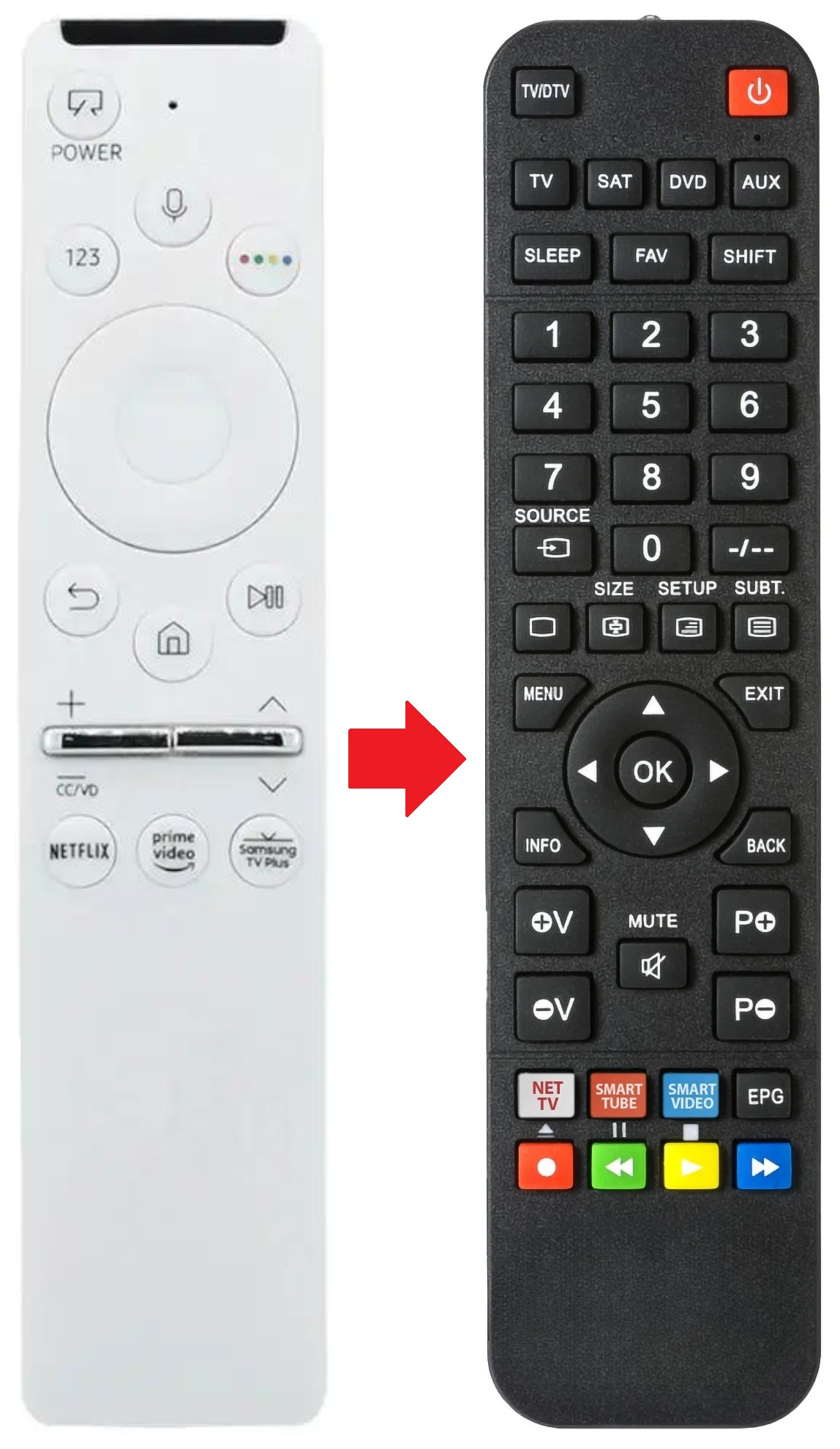 BN59-01312R SAMSUNG afstandsbediening - productfoto
