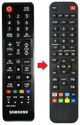 BN59-01326A SAMSUNG afstandsbediening - productfoto