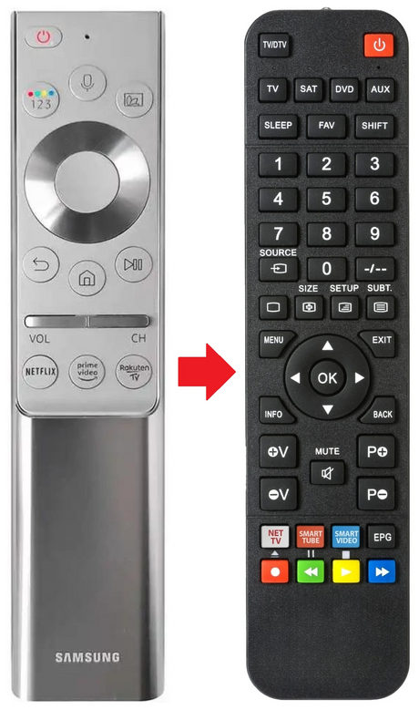 BN59-01328A SAMSUNG afstandsbediening - productfoto