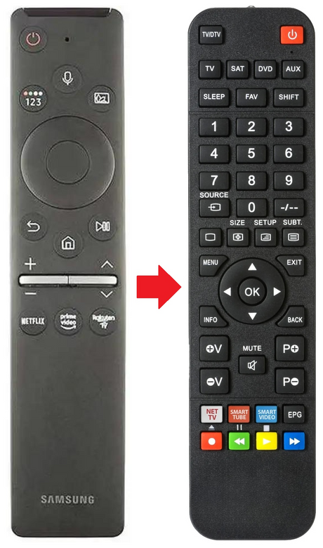 BN59-01329A SAMSUNG afstandsbediening - productfoto