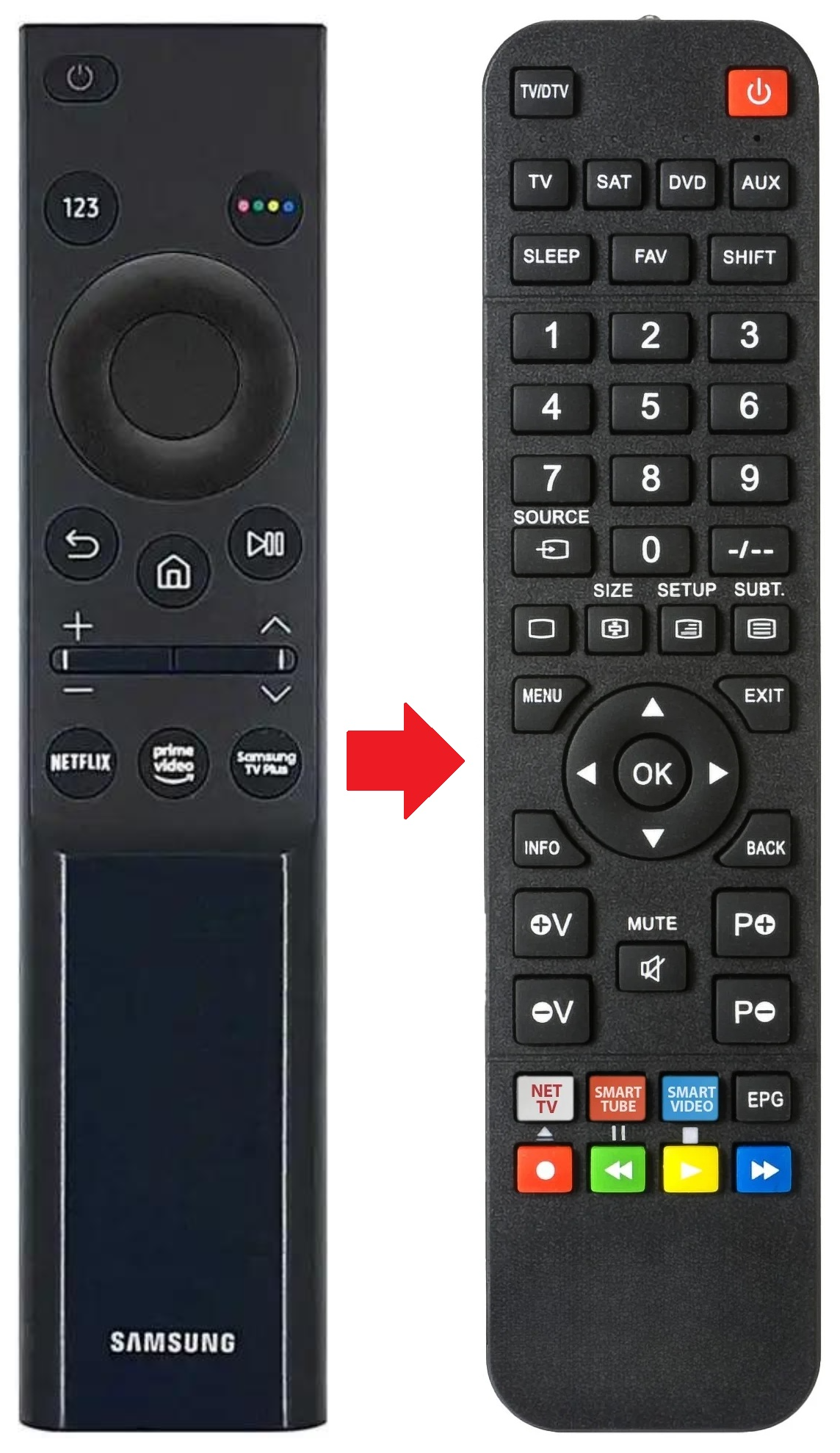 BN59-01358B SAMSUNG afstandsbediening - productfoto