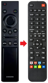 BN59-01358D SAMSUNG afstandsbediening - productfoto