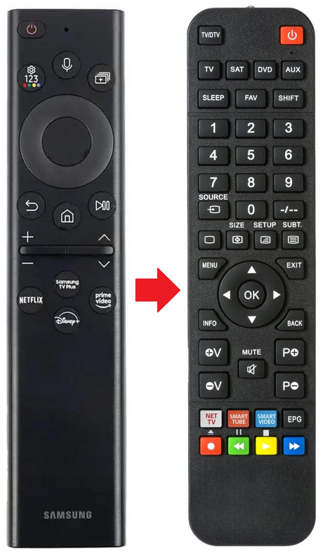 BN59-01385B SAMSUNG afstandsbediening - productfoto