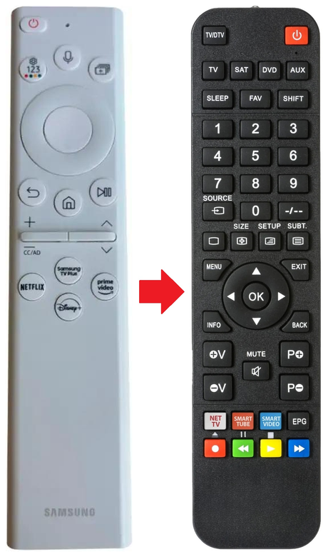 BN59-01391A SAMSUNG afstandsbediening - productfoto