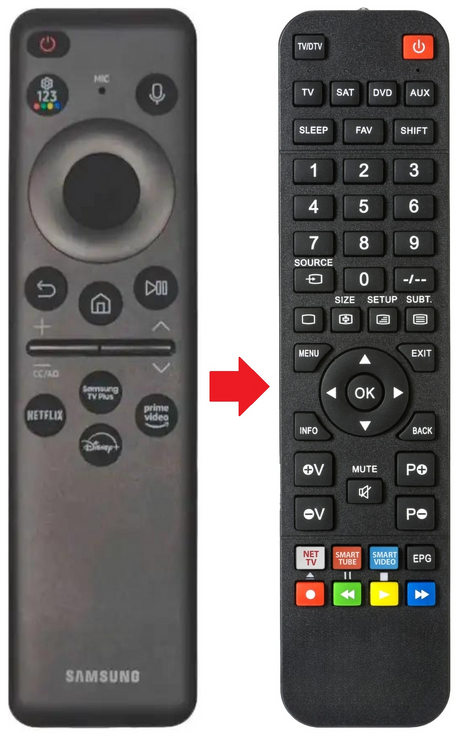 BN59-01432D SAMSUNG afstandsbediening - productfoto